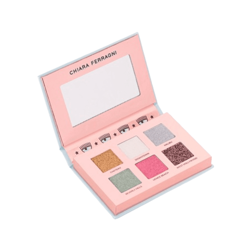 CHIARA FERRAGNI Eyeshadow Palette 6 Colors - Los AnGeles