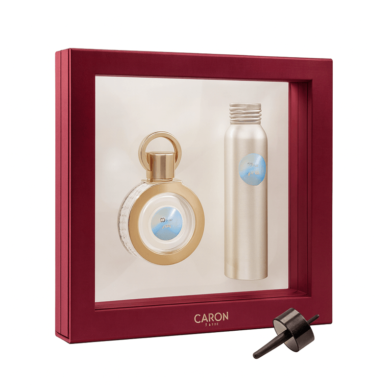 Caron Musc Oli EDT 30 ml Refillable Spray + 100 ml Refilling Kit