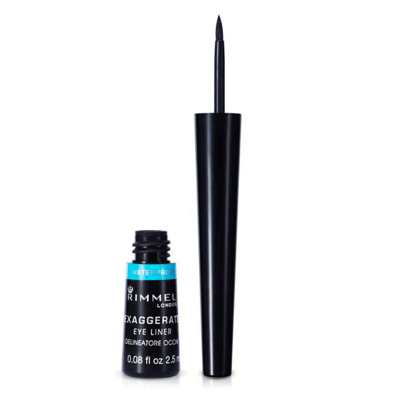 Rimmel Exagg Liq Eyelin Waterproof -Black