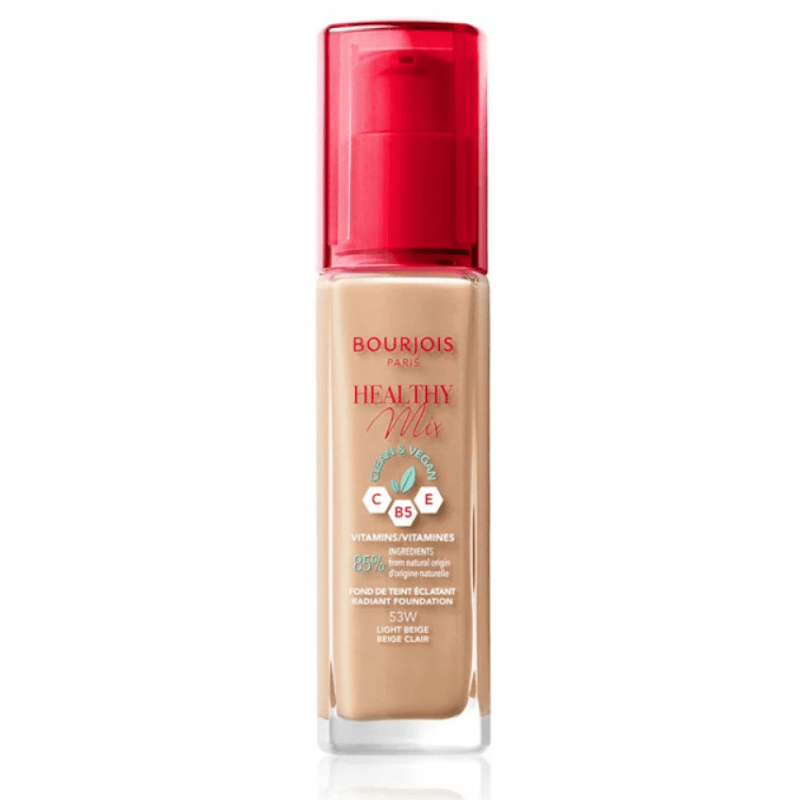 Bourjois Healthy Mix Clean & Vegan Foundation 30 ml - 53 Light Beige