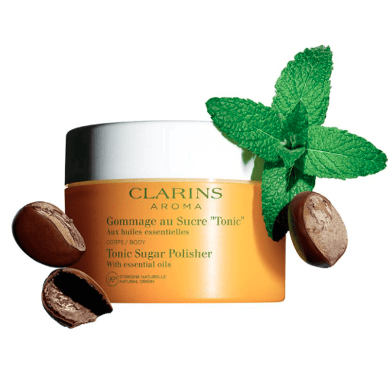 Clarins Aroma Eau Extraordinaire Tonic Body Scrub 250G