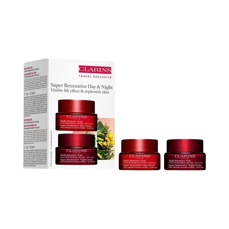 Clarins Super Restorative Day&Night Holiday Value Pack Collection