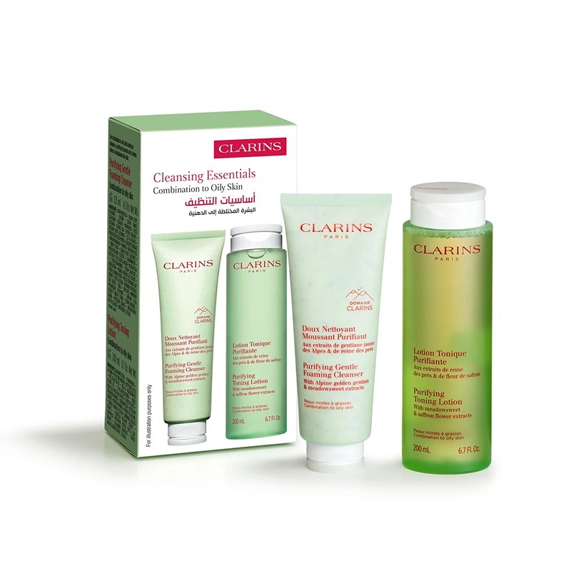 Clarins Cleansing Set Offer 1 Combination to Oily Skin