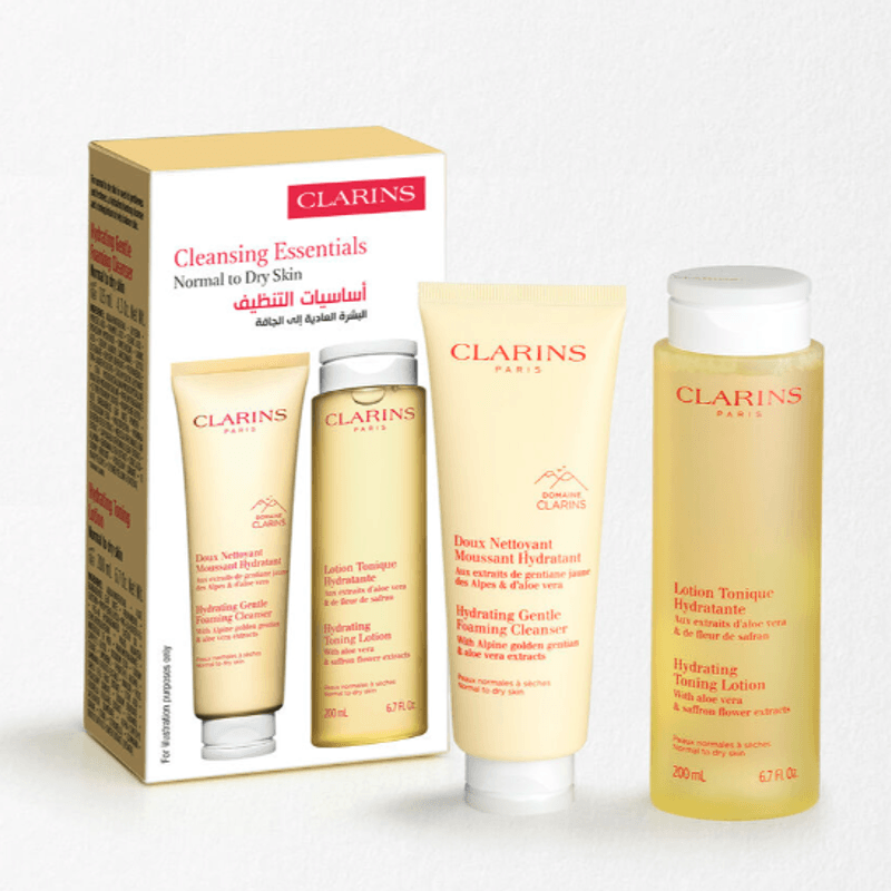 Clarins Cleansing Set Offer 2 Normal to Dry Skin