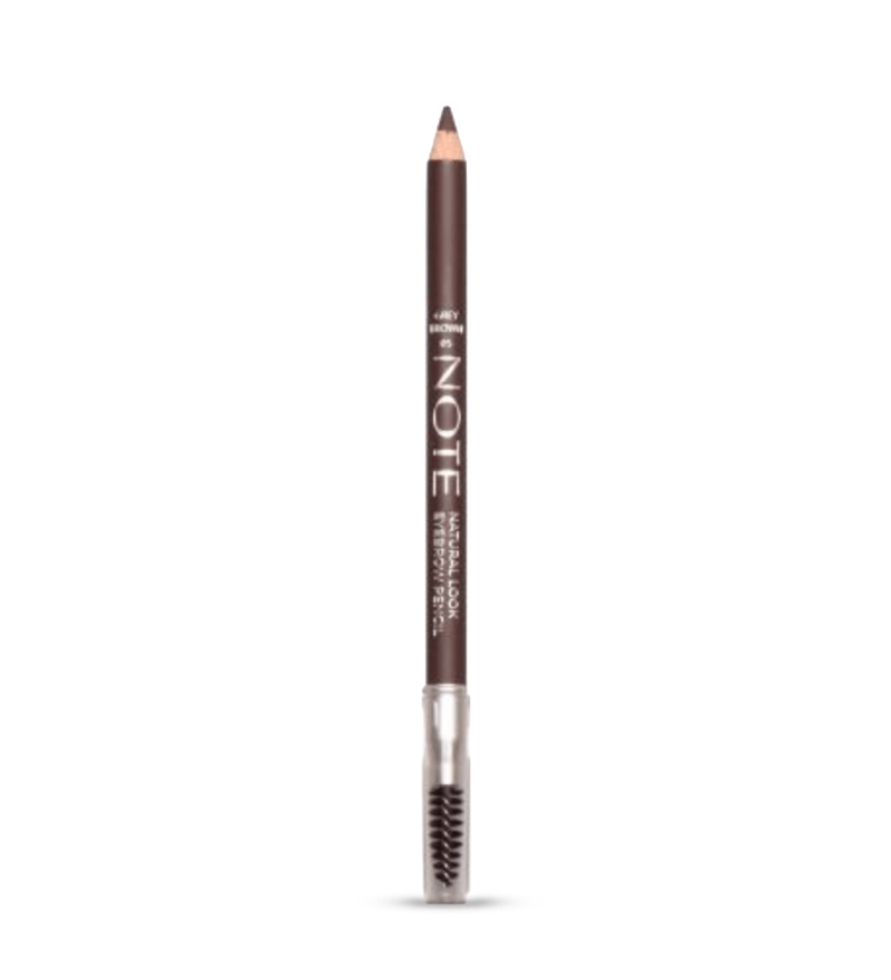 NOTE NATURAL LOOK EYEBROW PENCIL-05 GREY BROWN