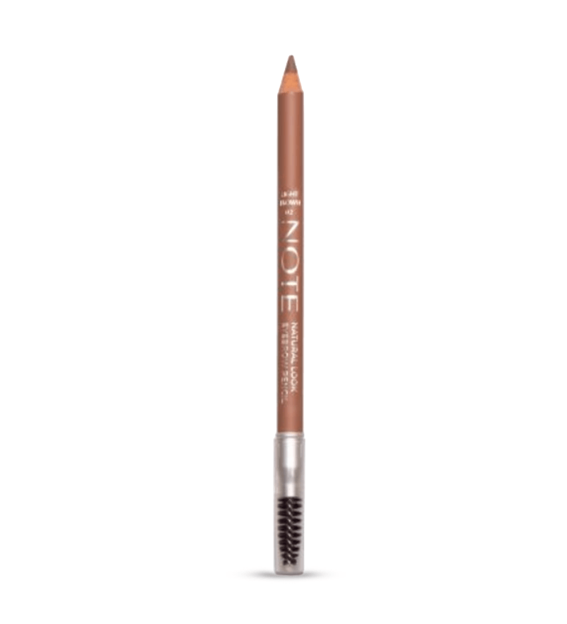 NOTE NATURAL LOOK EYEBROW PENCIL-02 LIGHT BROWN