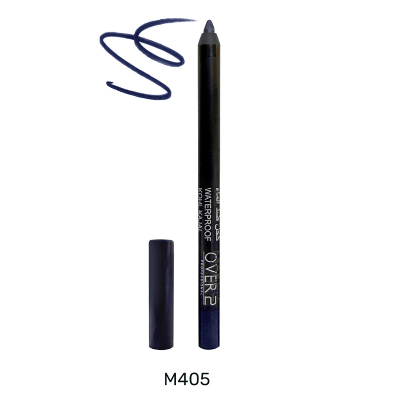 ميك أوفر 22 كحل مقاوم للماء أزرق داكن - M405