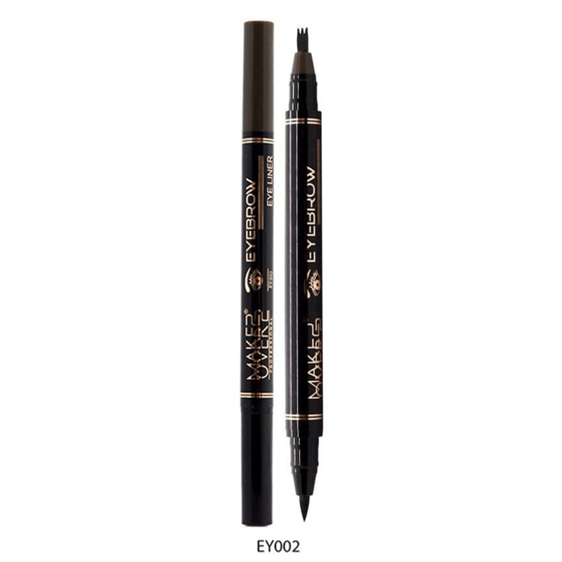 Makeover 22 Eyebrow And Eyeliner Pen Black/Dark Brown EY002