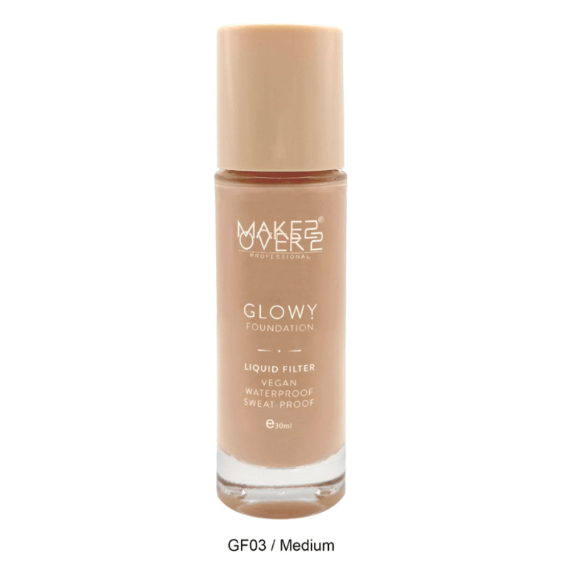 Makeover 22 Glowy Foundation Liquid Filter Medium-GF03