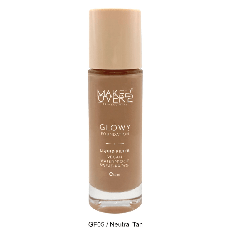 Makeover 22 Glowy Foundation Liquid Filter Neutral Tan-GF05