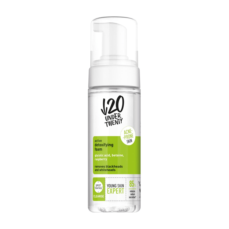 أندر توينتي رغوة تنظيف ديتوكس مضادة لحب الشباب