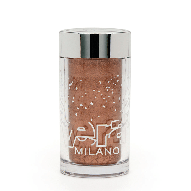 Vera Milano Face Jewels Glitter Pearl C 20g - Crystal Silk Copper