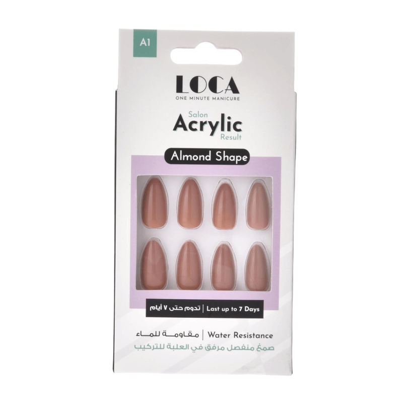 لوكا أظافر أكريليك شكل لوز نود – A1
