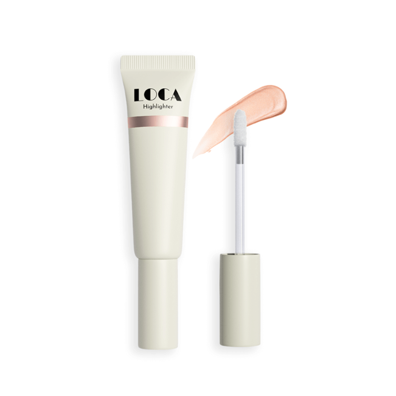 Loca Highlighter Aesthetic MetAllic Pink 02