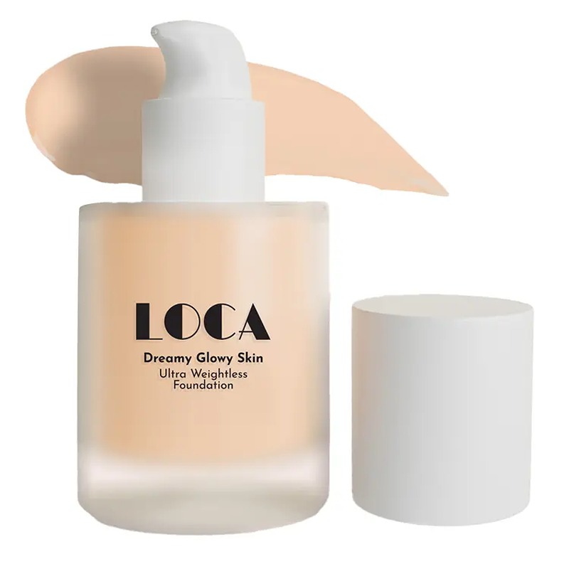 Loca Dreamy Glowy Skin Ultra Weightless Foundation Latte - Light Warm (01)