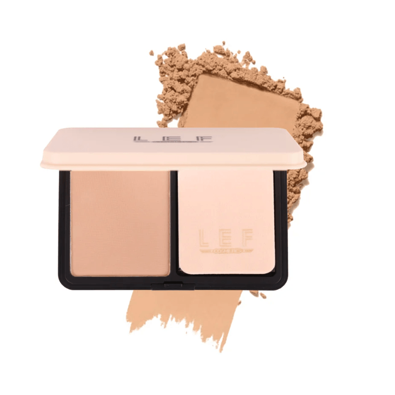 Lef Cosmetics Cool Pressed Powder Compact 11g - NC55