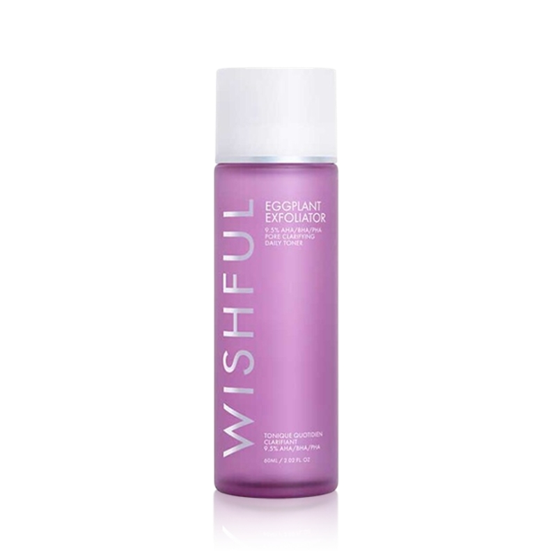 Huda Beauty Wishful Eggplant Exfoliator Toner- 60 ml