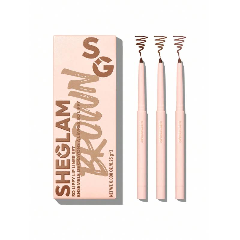 Sheglam So Lippy Lip Liner Set-Espresso Kisses