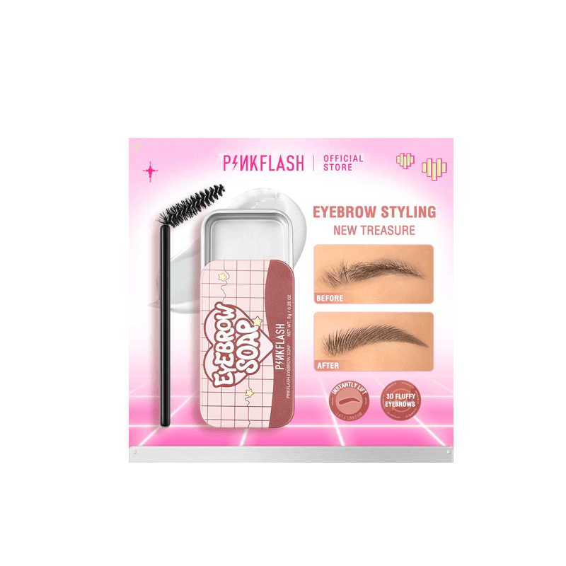 بينك فلاش صابون حواجب