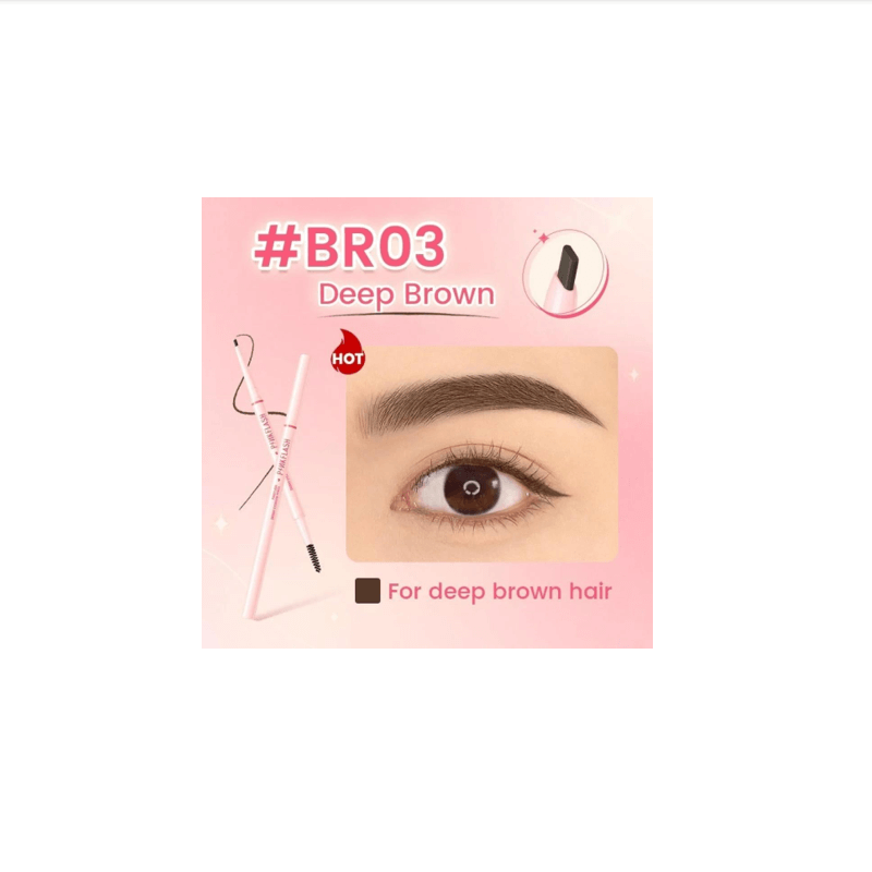 Pink Flash Precise Eyebrow Pencil (Deep Brown 03)