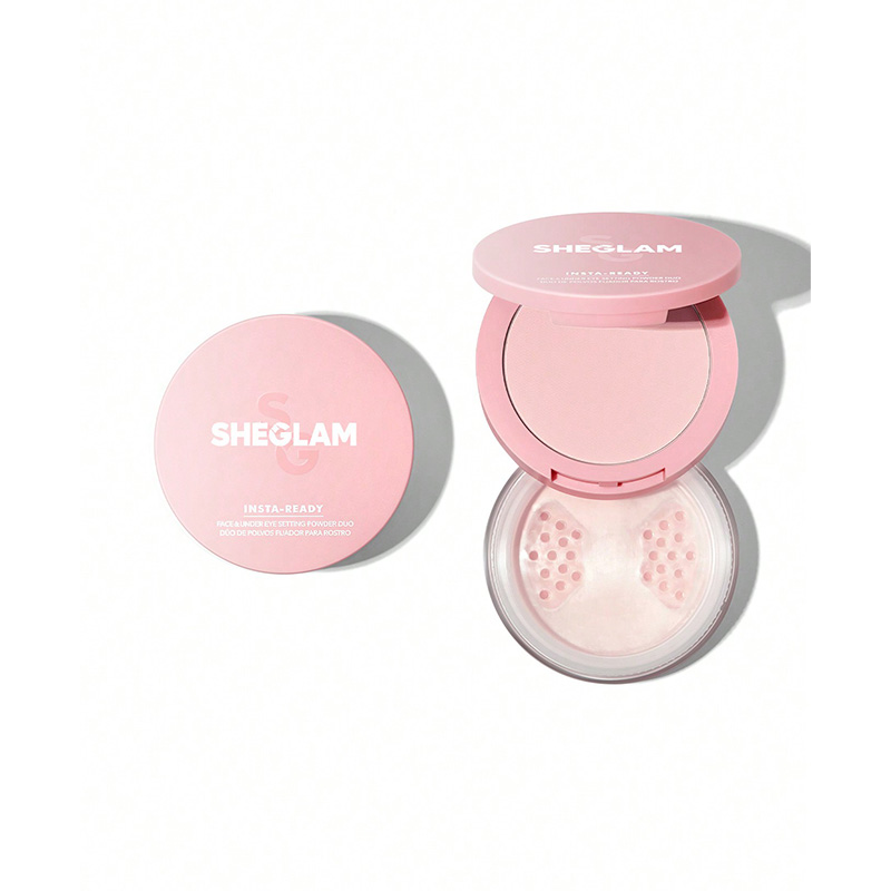 Sheglam Insta-Ready Face & Under Eye Setting Powder Duo-B