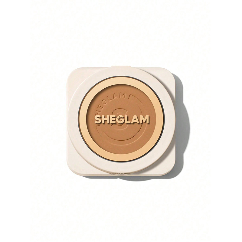 Sheglam Skin-Focus High Coverage Powder Foundation-Almond