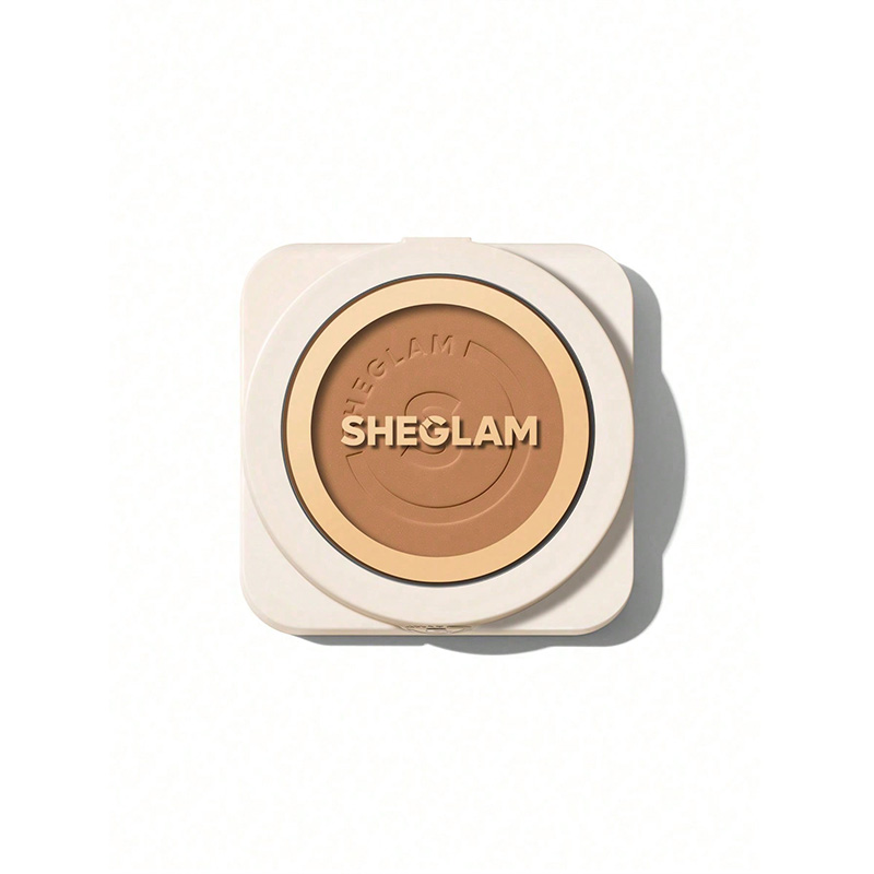 Sheglam Skin-Focus High Coverage Powder Foundation-Walnut