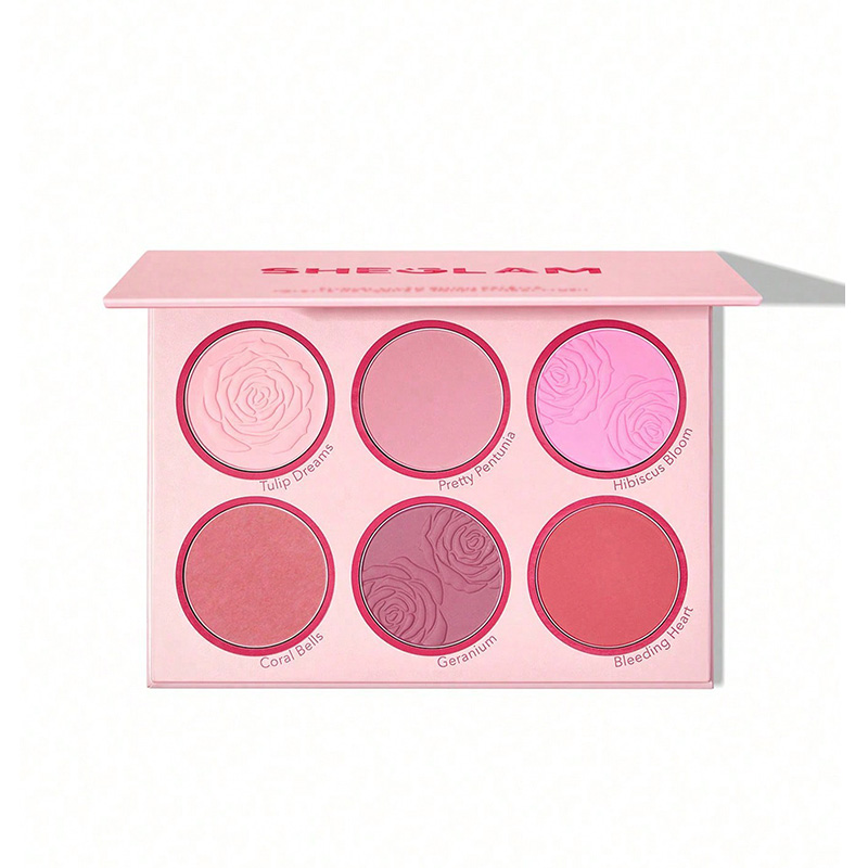 Sheglam Floral Flush Blush Palette-Blushing Bouquet