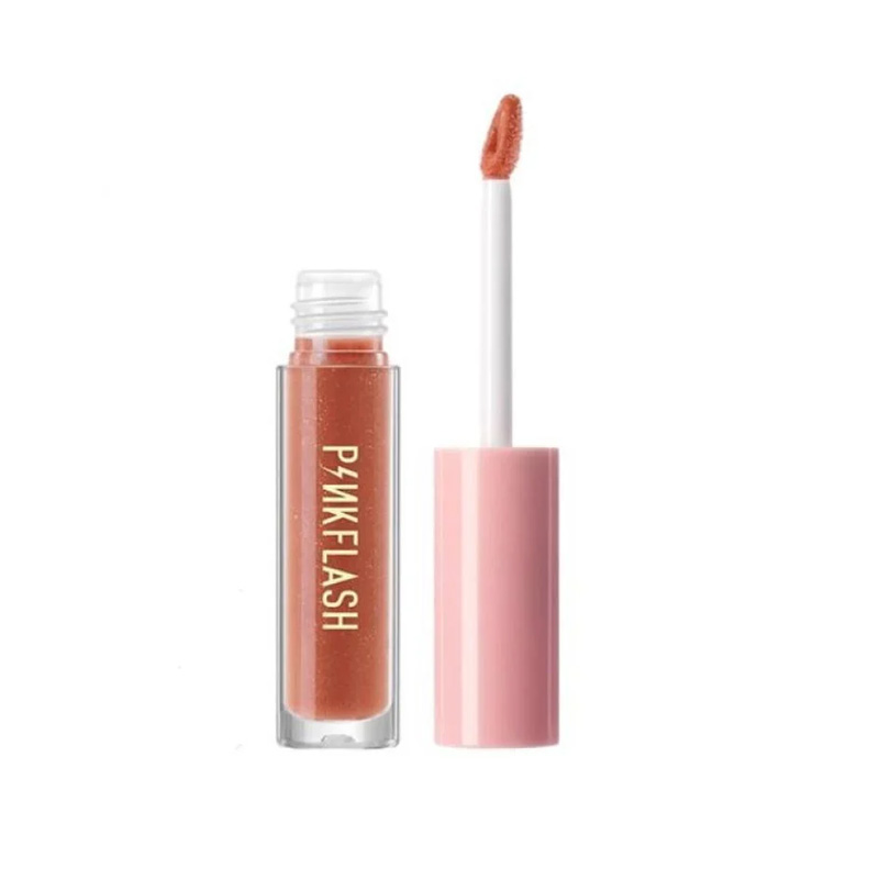 Pink Flash Long-Lasting Shiny Lip Gloss - Pf-L02 (S02)