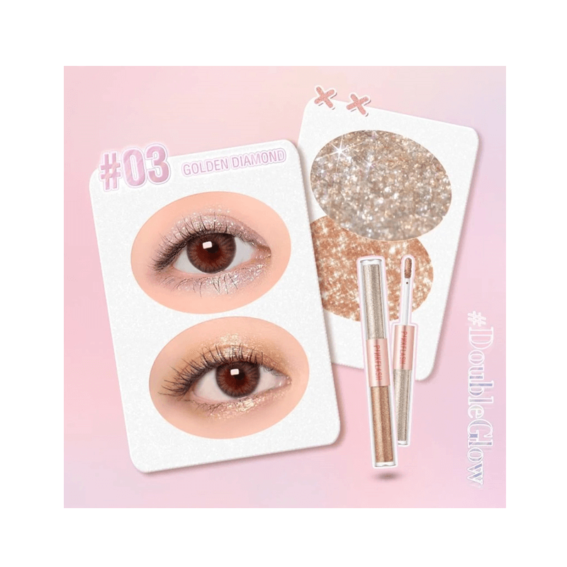 بينك فلاش آيشادو سائل ملون (03)