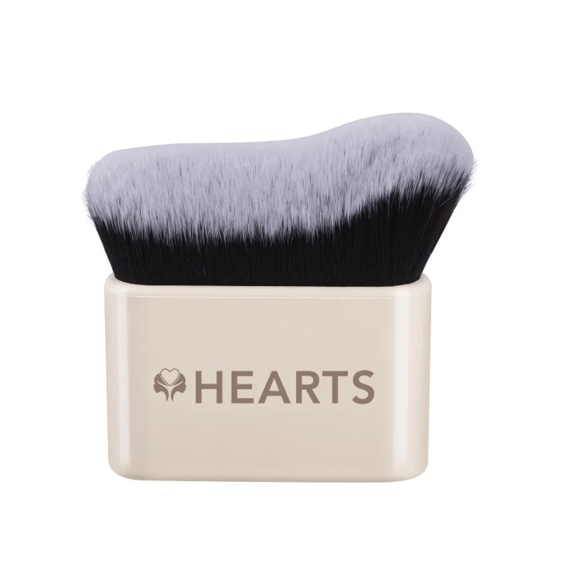 Hearts brush for applying liquid foundation and highlighter on the body-B005