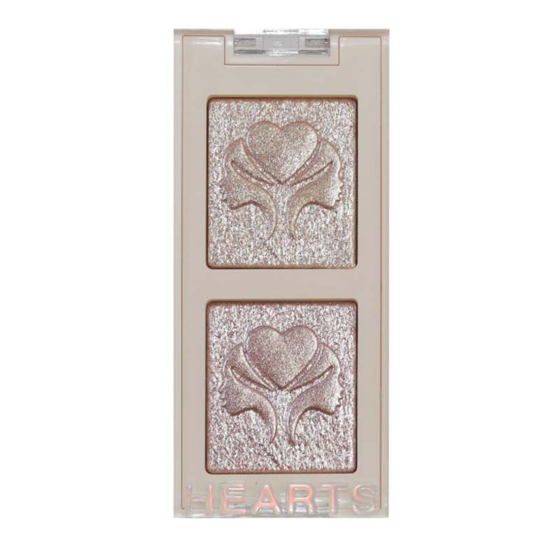 HEARTS SOLAR DRIP Glittery CREAM Eyeshadow  Duo 006 Qiddiya 4g