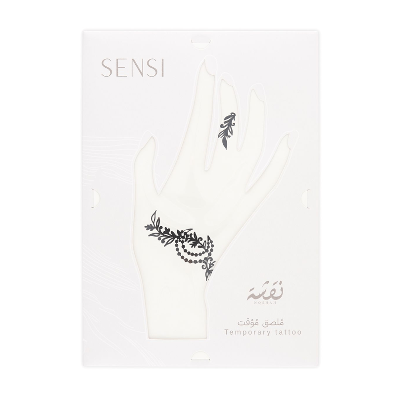 سينسي نقشة حنة مؤقتة رقم 4