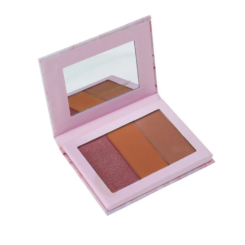 Sensi Marble Effect Berry Flush 3 Shades Blusher Set