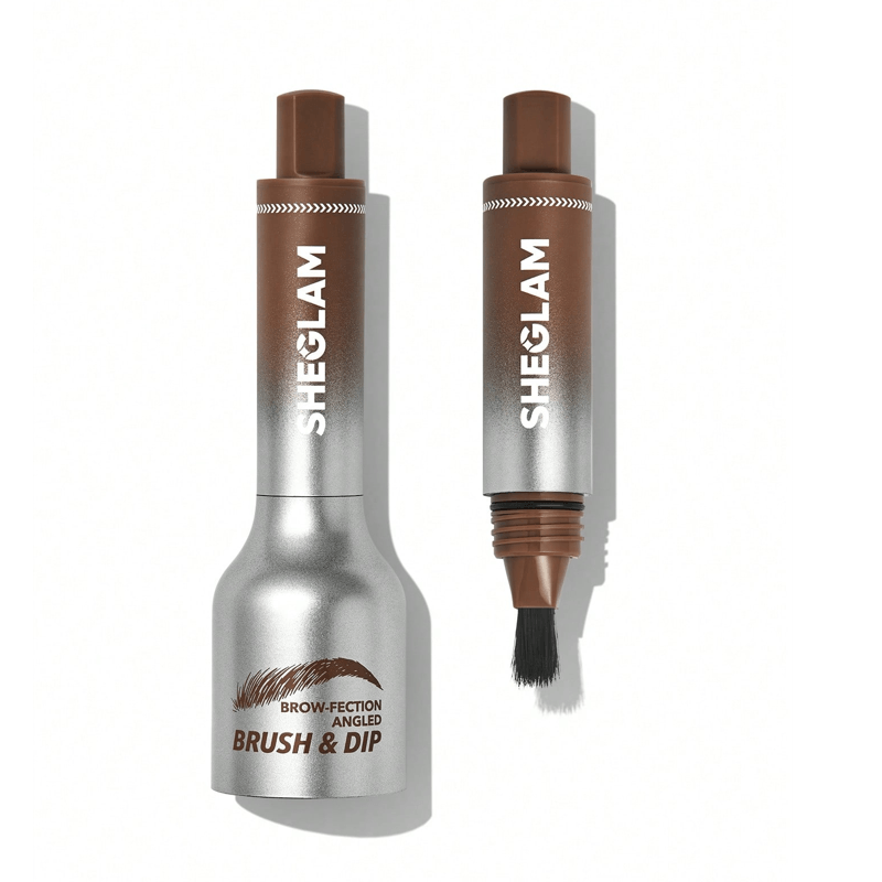 SHEGLAM Brow-Fection Angled Brush & Dip-Auburn