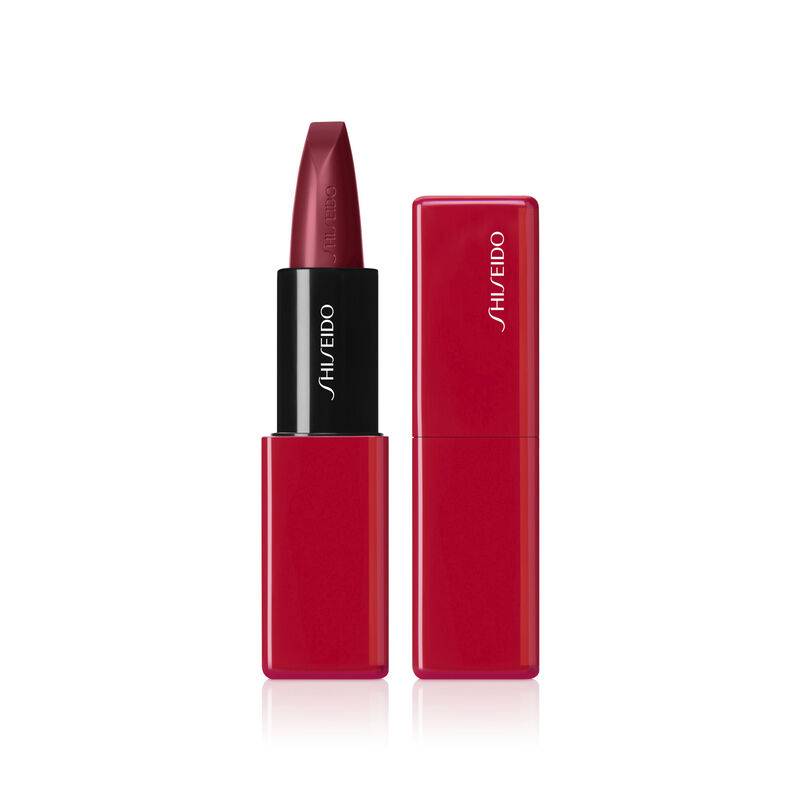 Shiseido Technosatin Gel Lipstick Scarlet Cluster 411-3.30G
