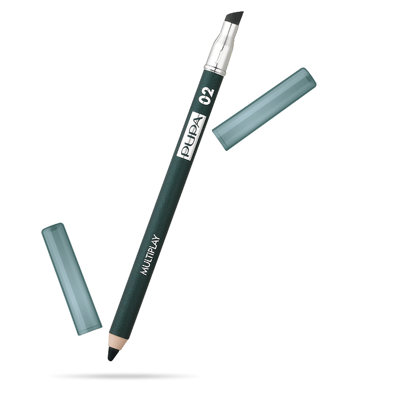 Pupa Milano Multiplay Triple Purpose Eye Pencil # 02 Electric Green 1.2G Eye Pencil