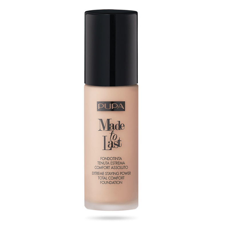 Pupa Milano Made to Last SPF10 #030 Natural Beige Fluid Foundation 30 ml