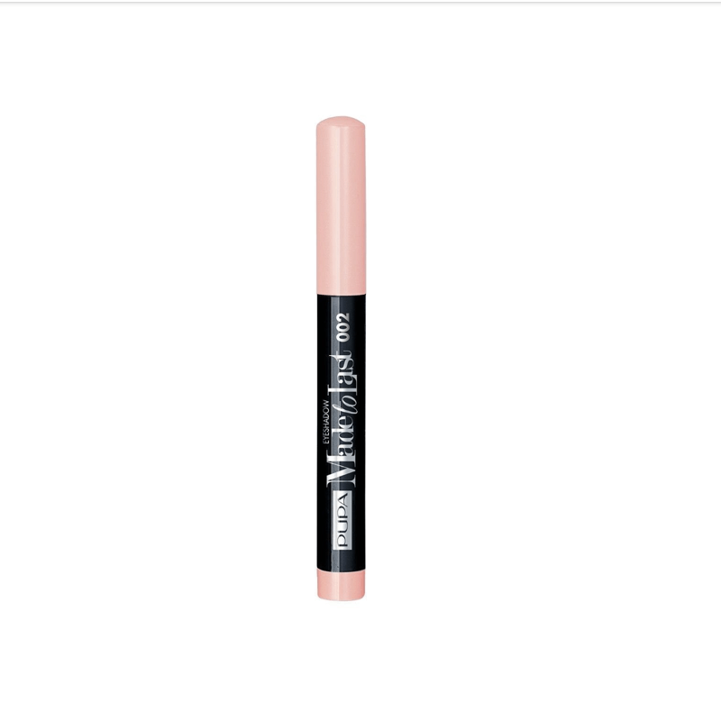 Pupa Milano MADE to LAST Waterproof LONG LASTING # 002 SOFT Pink 1.4G Eyeshadow stick