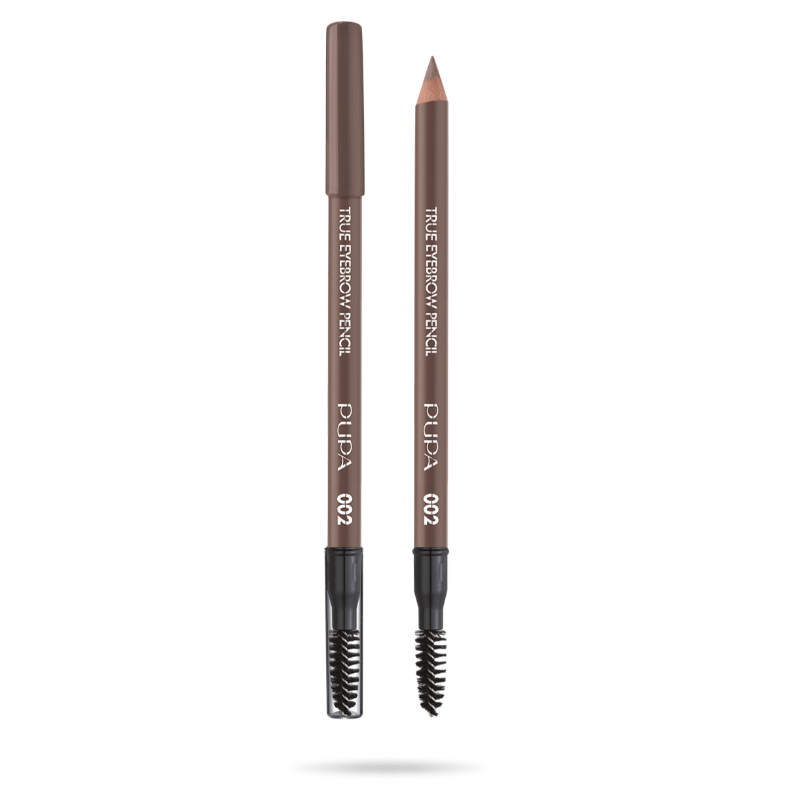 Pupa Milano TRUE Eyebrow Pencil Total Fill Eyebrow Waterproof # 002 Brown 1.8G Eyebrow Pencil