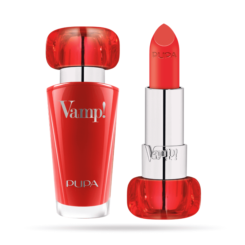 Pupa Milano Vamp! # 305 TRUE Orange 3.5G Lipstick