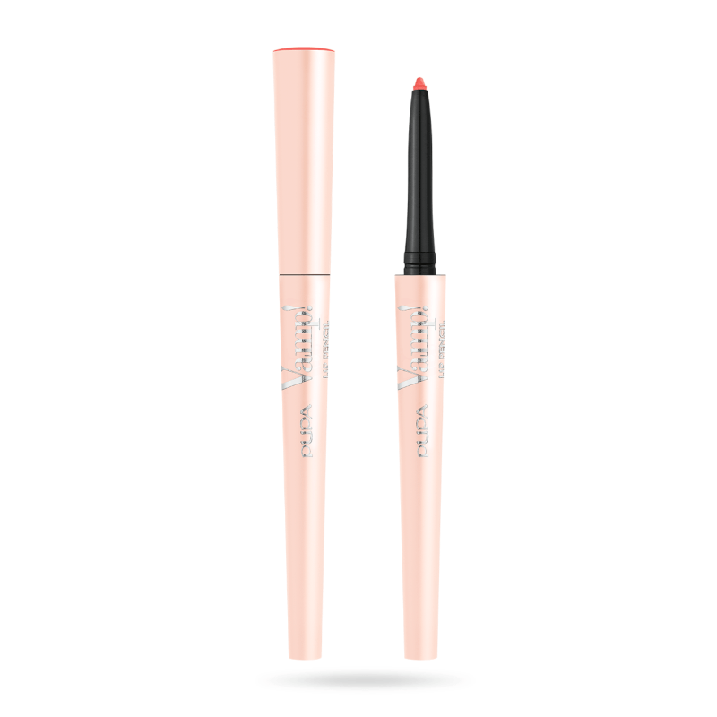 Pupa Milano Vamp! 2 IN 1 Lips Contour Waterproof # 010 SUNNY RED 0.35G Lip Pencil