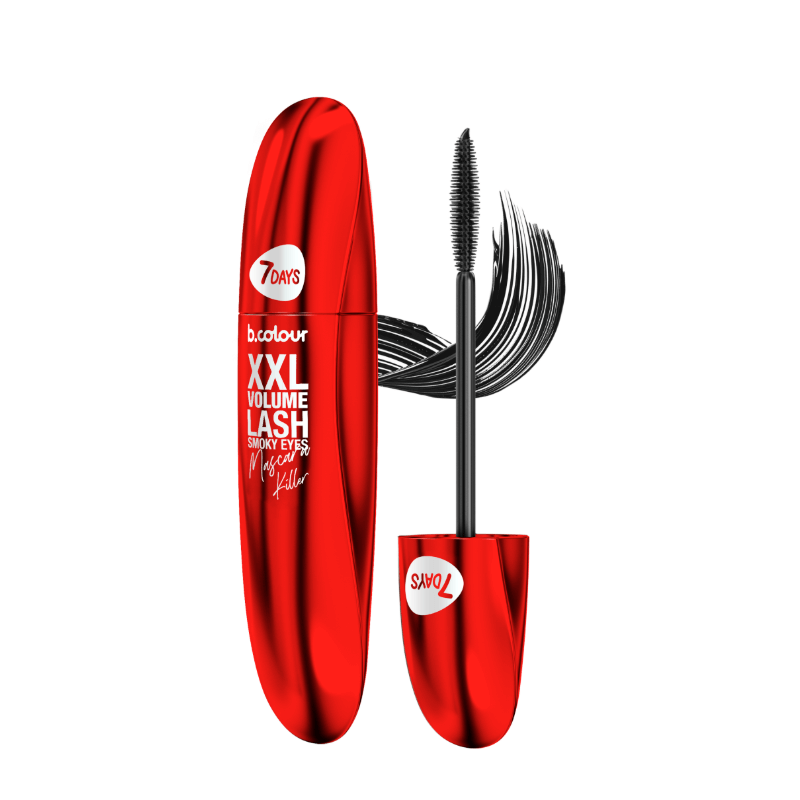 سفن ديز  بي كولور ماسكرا سموكي لتكثيف وتطويل الرموش, 8 مل اسود