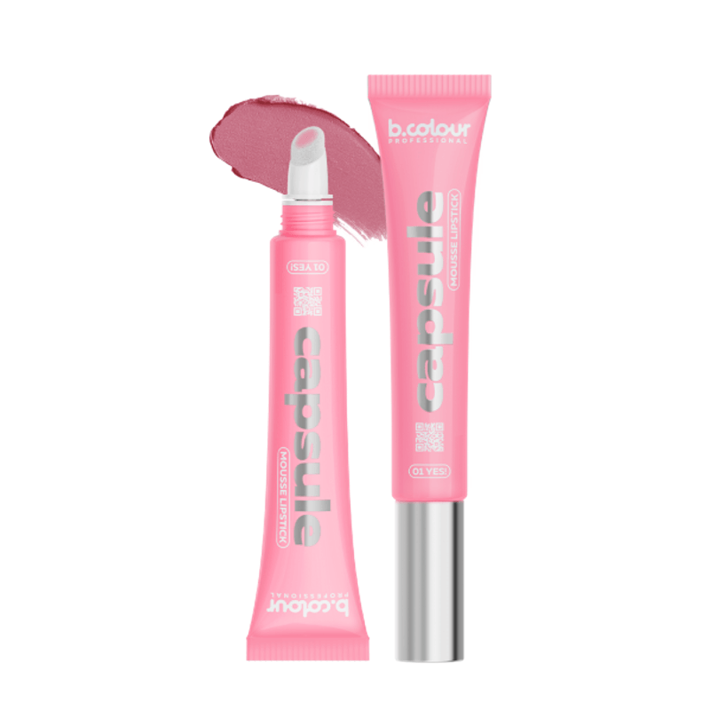 7DAYS  B.Colour Pro Capsule Hydrating Mousse Lipstick 12 ml - 01 Yes!