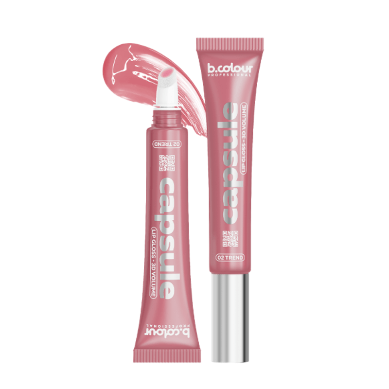 سفن ديز بي كولور برو كبسول ملمع شفاه بتأثير المرآة 3D 02 تريند، 12 مل