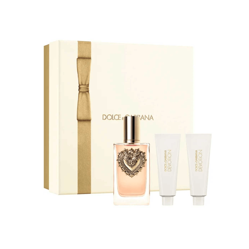 دولتشي آند غابانا ديفوشن أو دي بارفان 100ML + شاور جل 50ML + بودي لوشن 50ML