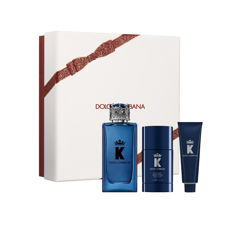 Dolce & Gabbana Xmas25 King EDP 100 ml+Deo EDP 75 ml+Sg 50 ml