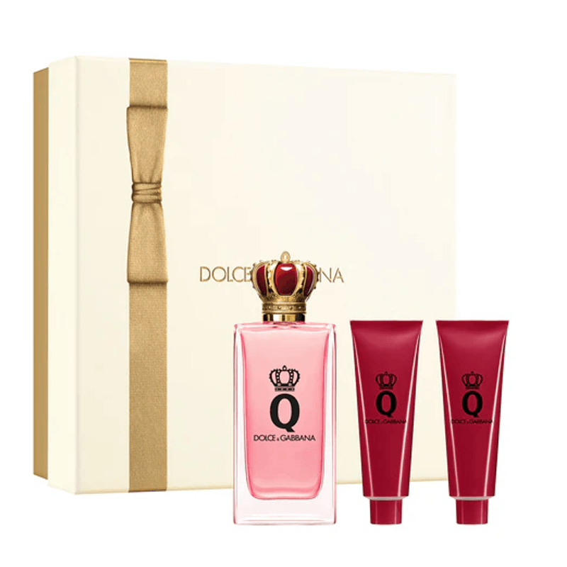 دولتشي آند غابانا كوين أو دي بارفان 100ML + شاور جل 50ML + بودي لوشن 50ML