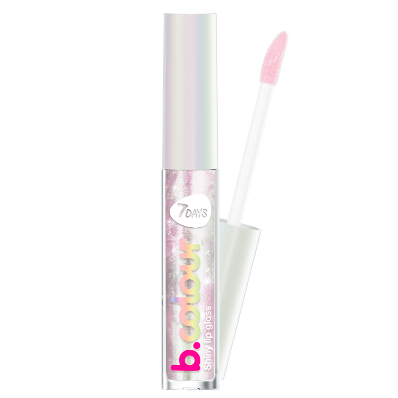 7DAYS B.COLOUR Shiny lip gloss 01 Soap Bubbles, 2,5 ml