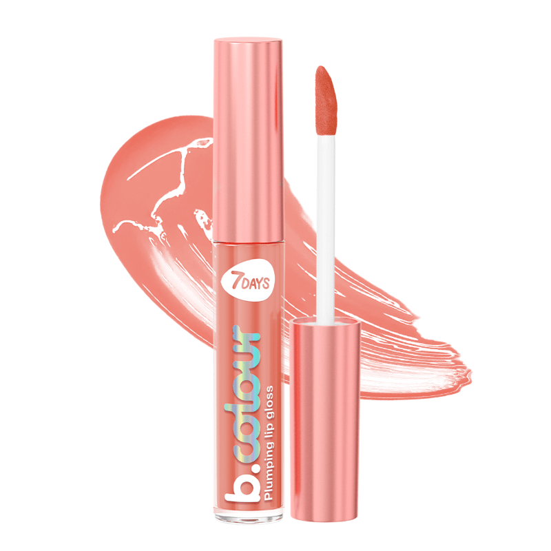 7DAYS B.COLOUR Plumping lip gloss 01 Nude, 2,5 ml